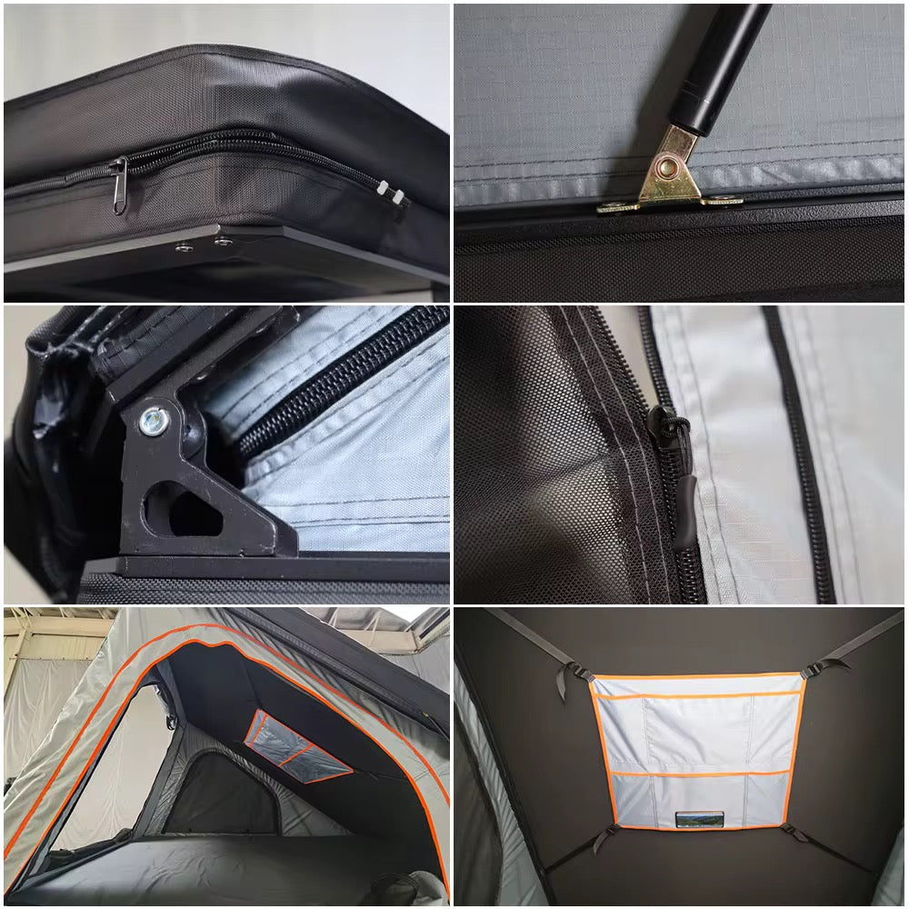 The RoadTripper Basic black daktent